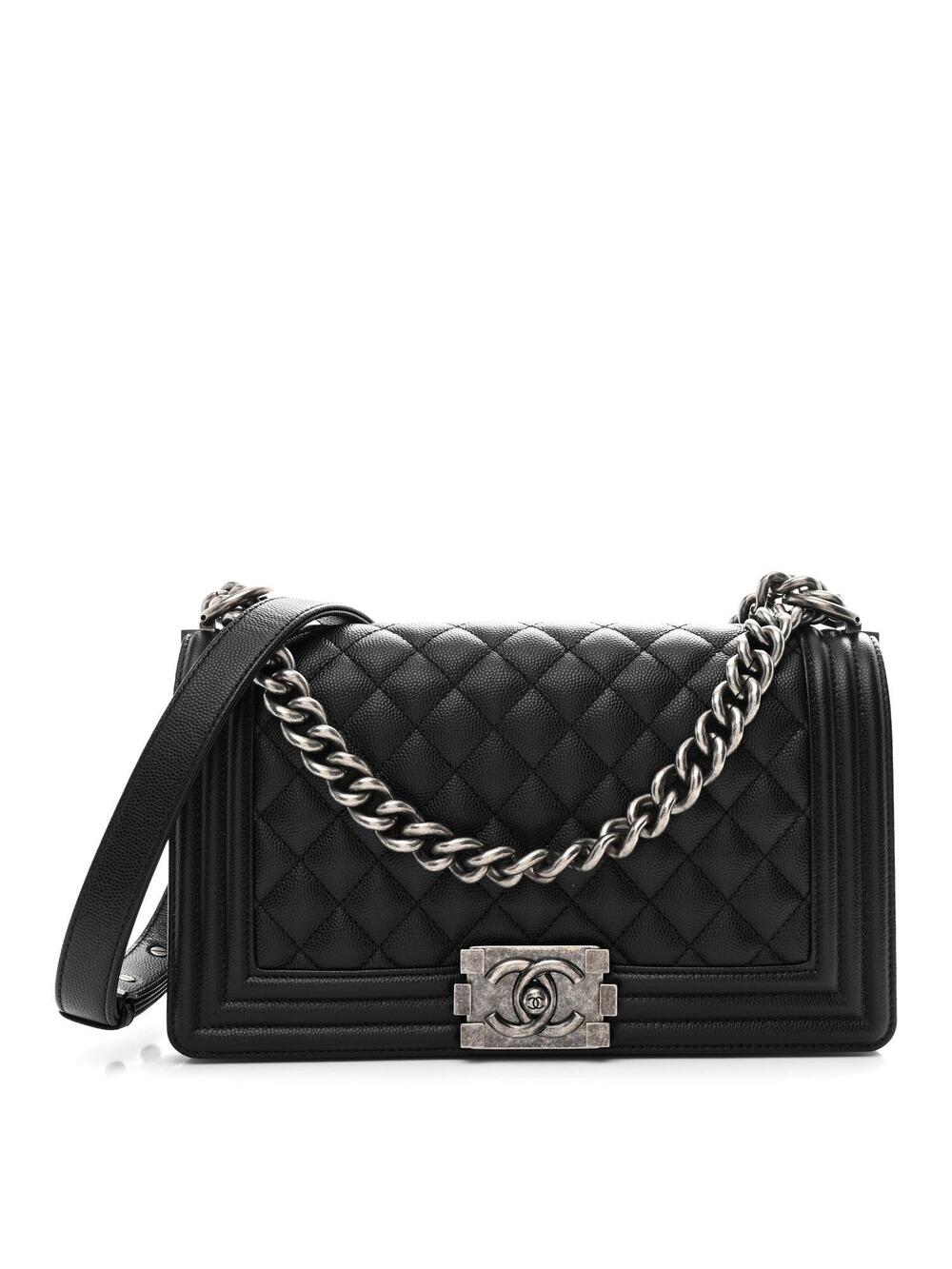 Chanel Caviar Quilted Medium Boy Flap #308294C49B